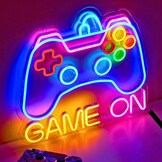 Gaming Neon Sign LED Lights Lamp, Game Jongens Kamer Decoratie Muur