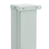 vidaXL Uittrekbaar Zijscherm Rechthoekig 500 x 100 cm Polyester Beige