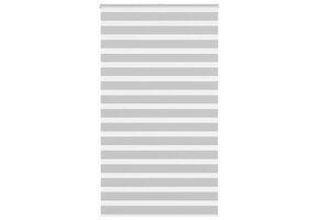 Lichtgrijs Zebra Rolgordijn 125x200 cm - 33% Korting