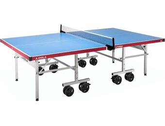 JOOLA Tafeltennistafel, professionele outdoor tafeltennistafel, weerbestendig, 6 mm aluminium kunststof composietoppervlak, inklapbaar onderstel, inclusief tafeltennisnet
