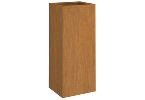 Plantenbak Cortenstaal 32x29x75 cm - 29% Korting