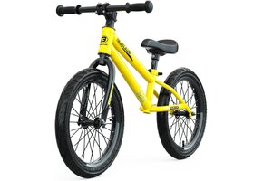 Loopfiets 16 inch Geel - 34% Korting! Voor Jongens & Meisjes