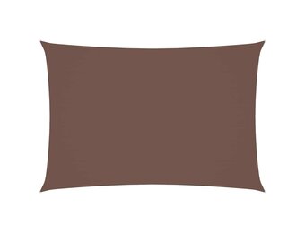 vidaXL Zonnescherm rechthoekig 3x5 m oxford stof bruin