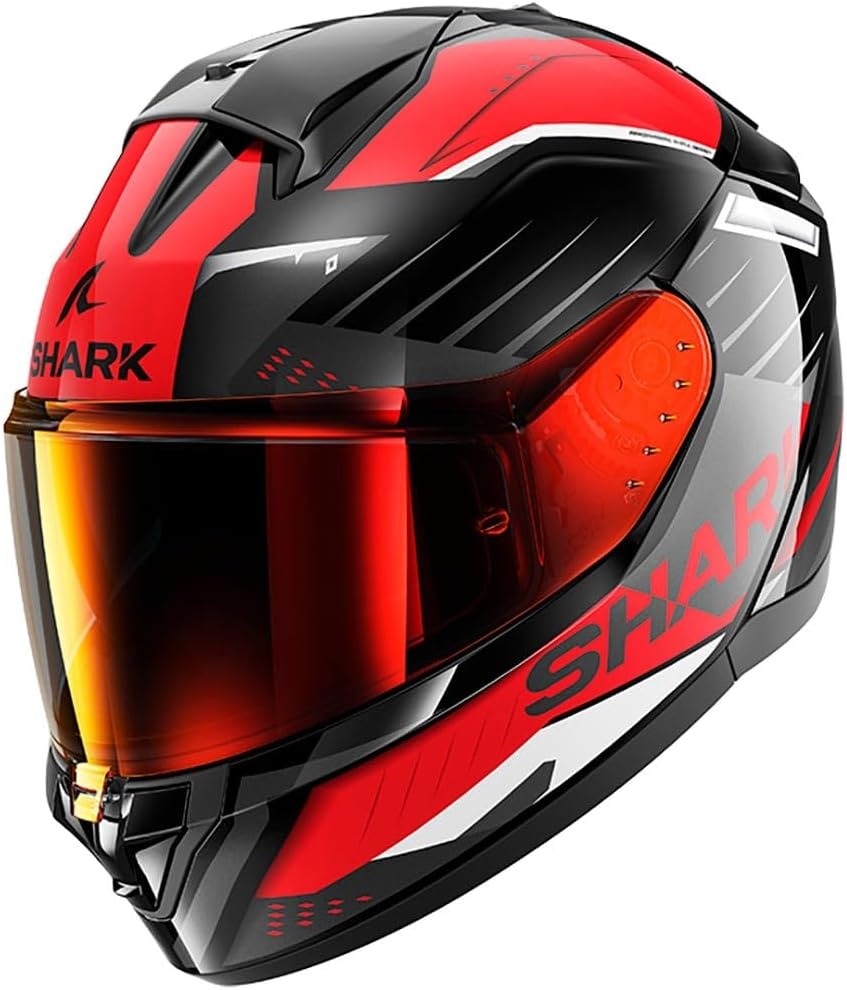 Integraalhelm Shark RIDILL 2 BERSEK Zwart/Rood KRA XS - 54% Korting