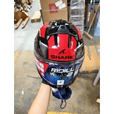 Integraalhelm Shark RIDILL 2 BERSEK Zwart/Rood KRA XS - 54% Korting