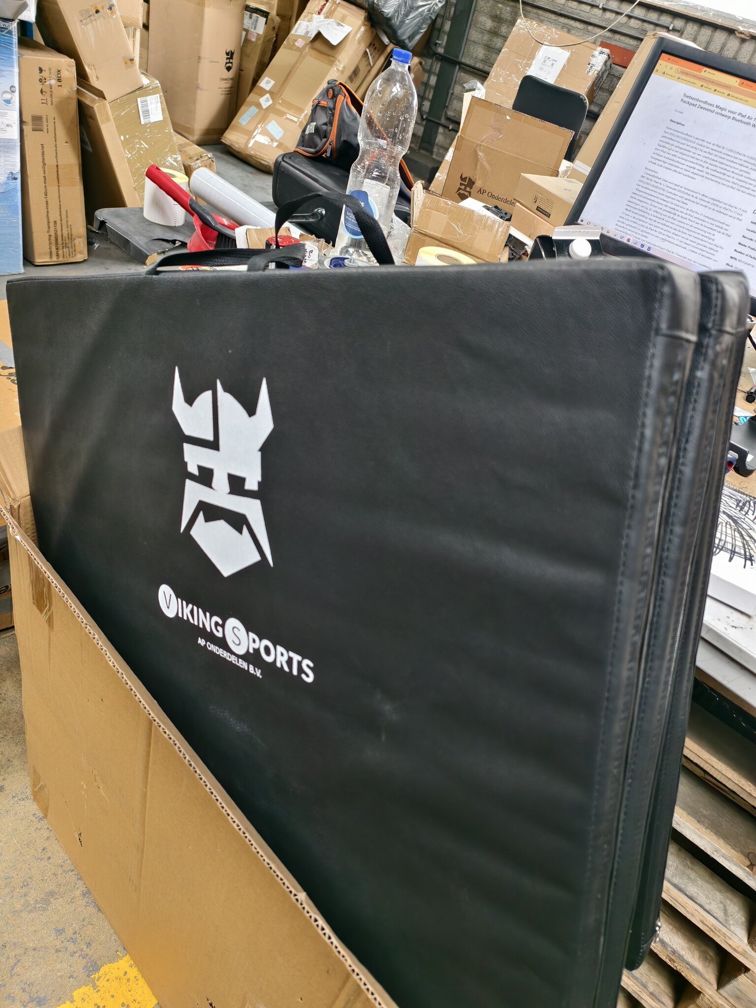 Fitness matras opvouwbaar 80x200x5 waterdicht