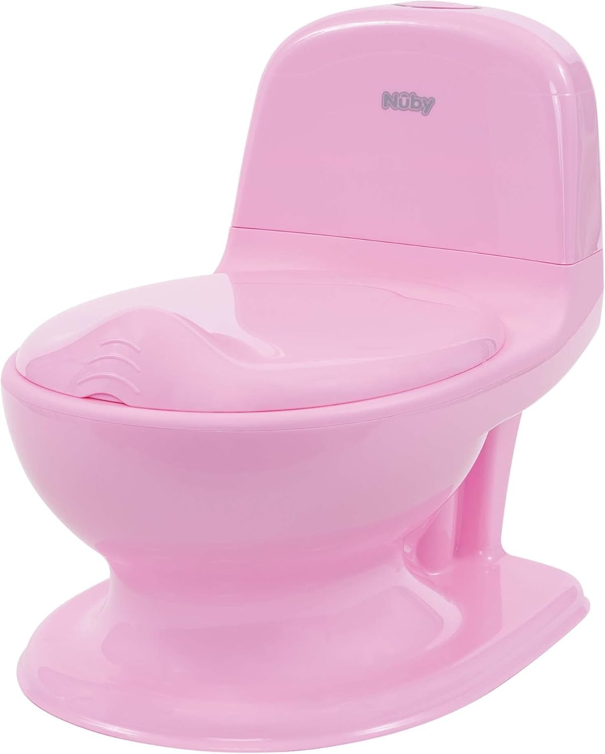 Nuby Dr. Talbot's - My Real Potty - Kinderpotje met doorspoelgeluid - Toilettrainer voor kinderen - Met echt geluid en inclusief batterijen - Toilet Wit - 18+ maanden