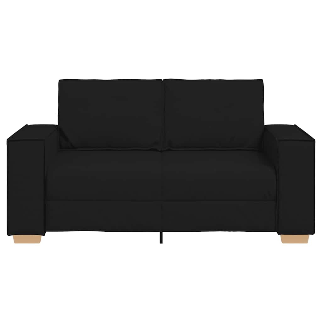vidaXL 2-zitsbank Zwart 160x78x84 cm Stof - 35% Korting