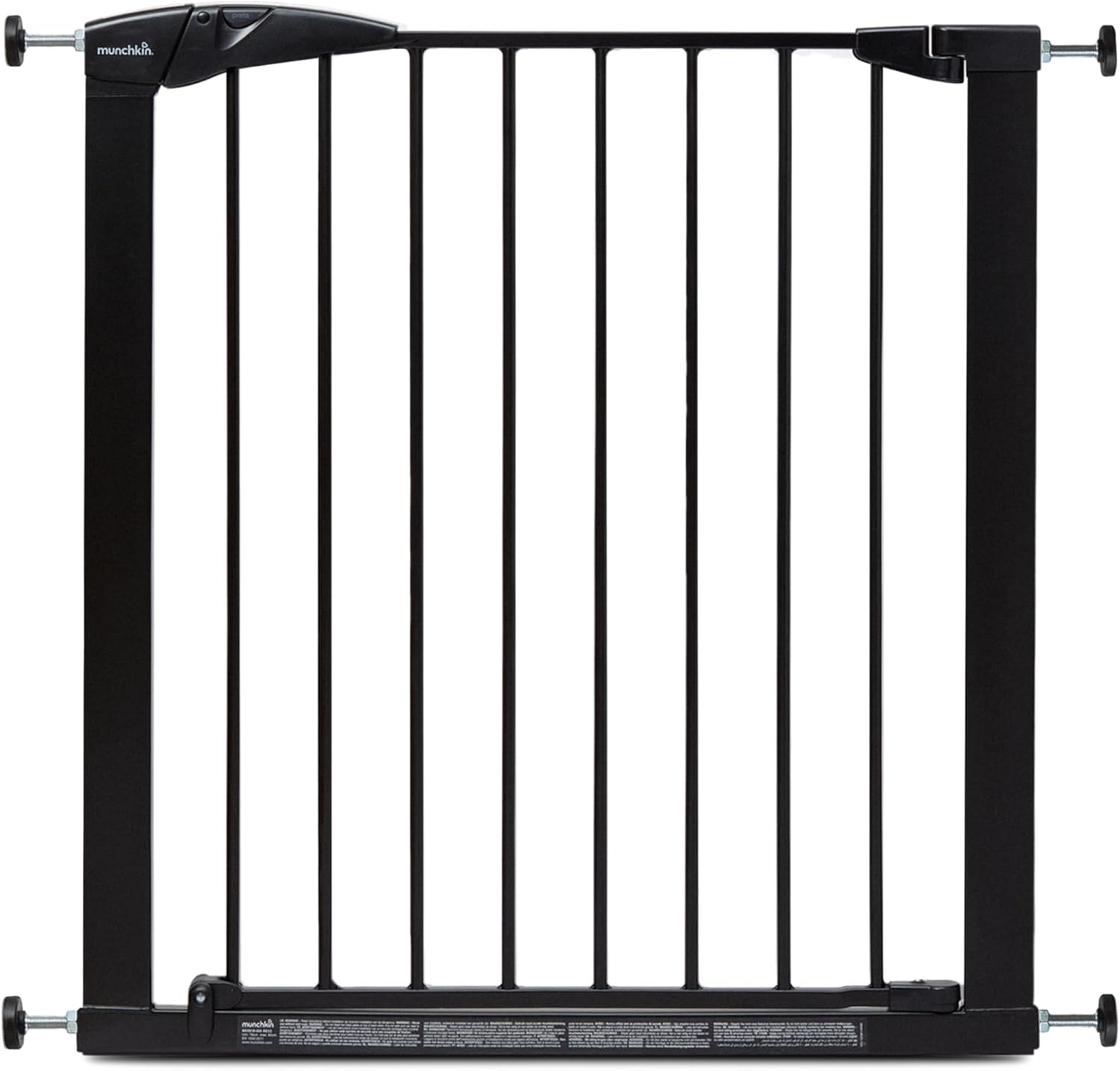 Munchkin Traphek, Maxi Secure Peuter & Babyhek, traphek, drukpassend, baby- of hondenhek, babyveiligheidshek voor trappen en deuropeningen, eenvoudig te installeren, zonder schroeven, kinderhek, 76-82