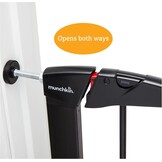 Munchkin Traphek, Maxi Secure Peuter & Babyhek, traphek, drukpassend, baby- of hondenhek, babyveiligheidshek voor trappen en deuropeningen, eenvoudig te installeren, zonder schroeven, kinderhek, 76-82