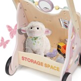 Giant Bean Houten Loopwagen Vlinder Vorm Baby Vanaf 1 Jaar