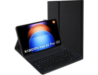 Toetsenbordhoes Xiaomi Pad 6s Pro 12.4 Inch QWERTZ Zwart - 79% korting