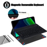 Toetsenbordhoes Xiaomi Pad 6s Pro 12.4 Inch QWERTZ Zwart - 79% korting