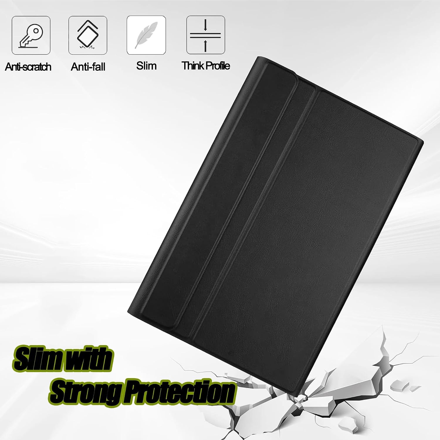 Toetsenbordhoes Xiaomi Pad 6s Pro 12.4 Inch QWERTZ Zwart - 79% korting