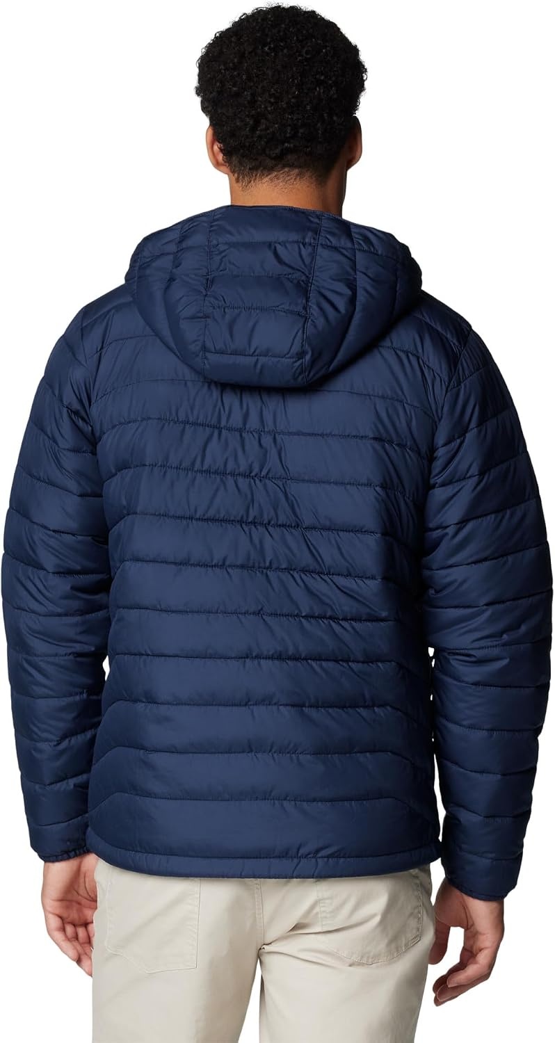 Columbia Powder Lite kapüşonlu erkek montu