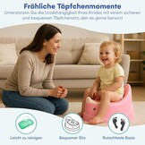 HappyPo Kindertapotje - Ergonomisch en BPA-vrij - 22,5 x 39 x 17 cm - Rosa