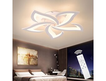LED Plafondlamp Dimable 40-80W plafondlamp LED Woonkamerlamp met afstandsbediening App Kleur Verandering Moderne woonkamerlamp plafondlicht Lighting Slaapkamer Lamp Slaapkamerlamp