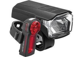 Fietsverlichtingsset Trelock LS 480/LS 740 met Remlicht - 80 Lux - 46% Korting