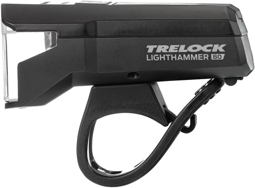 TRELOCK Fietsverlichtingsset LS 480 Lighthammer 80 Lux en LS 740 met remlichtfunctie