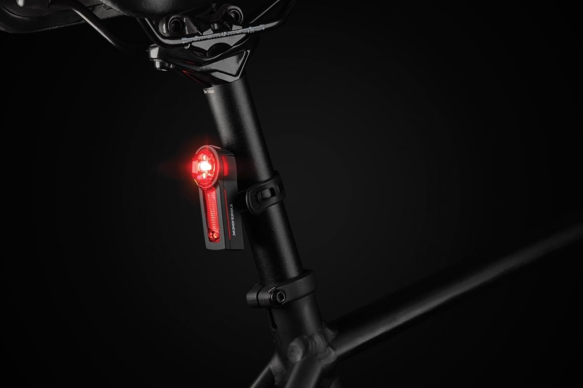 TRELOCK Fietsverlichtingsset LS 480 Lighthammer 80 Lux en LS 740 met remlichtfunctie
