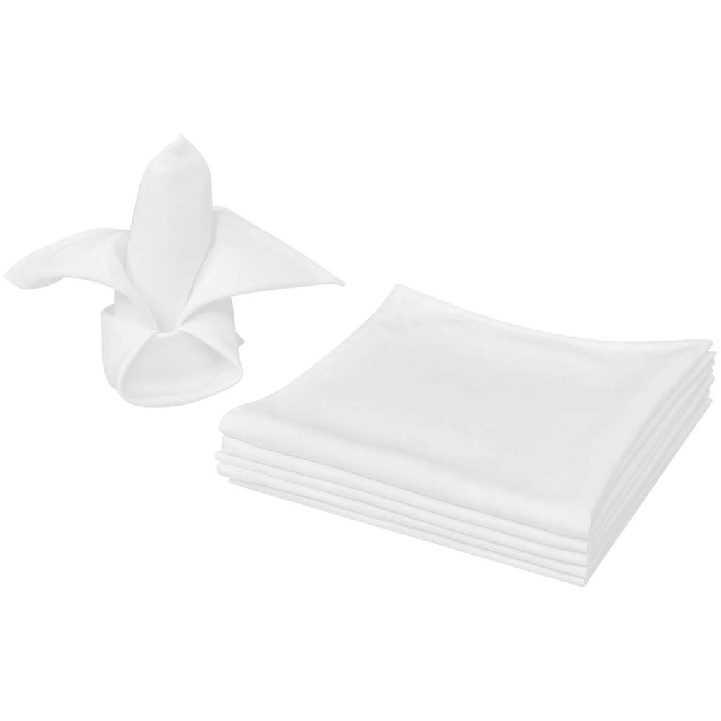 Servetten wit 100 stuks 50 x 50 cm