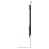 vidaXL Bedhekje peuter 140x25 cm stof donkergrijs