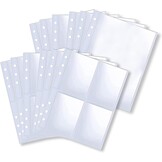 40x A5 Binder Hoezen 6-gaats - Transparant PVC, Waterdicht, 65% Korting