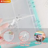 40x A5 Binder Hoezen 6-gaats - Transparant PVC, Waterdicht, 65% Korting
