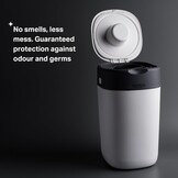 Tommee Tippee Twist & Click Luieremmer Wit met 2 Navulcassettes