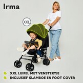 Lionelo Irma Kinderwagen - Lichtgewicht Reisbuggy met Ligstand - Roze