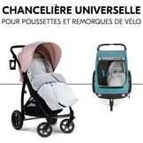 Hauck Universele Voetenzak voor Wandelwagen en Fietskar - Grijs - 105 x 57 cm