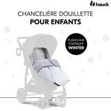 Hauck Universele Voetenzak voor Wandelwagen en Fietskar - Grijs - 105 x 57 cm