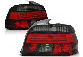 Achterlichten BMW E39 Sedan 1995-2000 Rood Smoke - 49% Korting