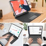 Toetsenbordhoes iPad Air/Pro 11" met Trackpad & Verlichting - 78% Korting!