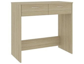Bureau Sonoma Eiken 80x40 cm met 2 Laden - 34% Korting