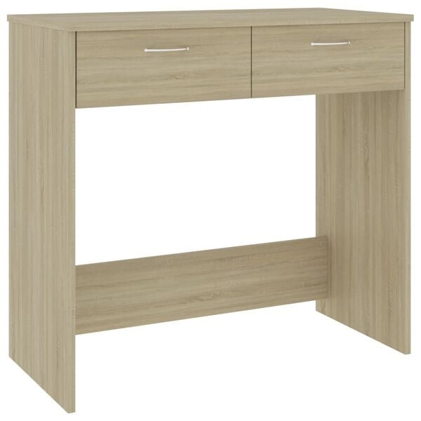 Bureau Sonoma Eiken 80x40 cm met 2 Laden - 34% Korting