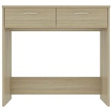 Bureau Sonoma Eiken 80x40 cm met 2 Laden - 34% Korting