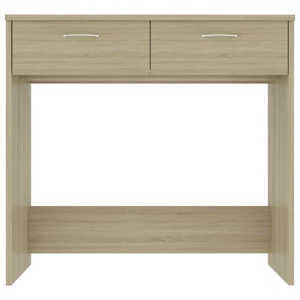 Bureau Sonoma Eiken 80x40 cm met 2 Laden - 34% Korting