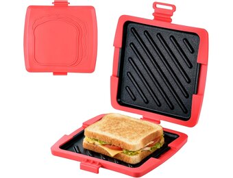 Magnetron Tosti-ijzer & Paninigrill (32% Korting!)