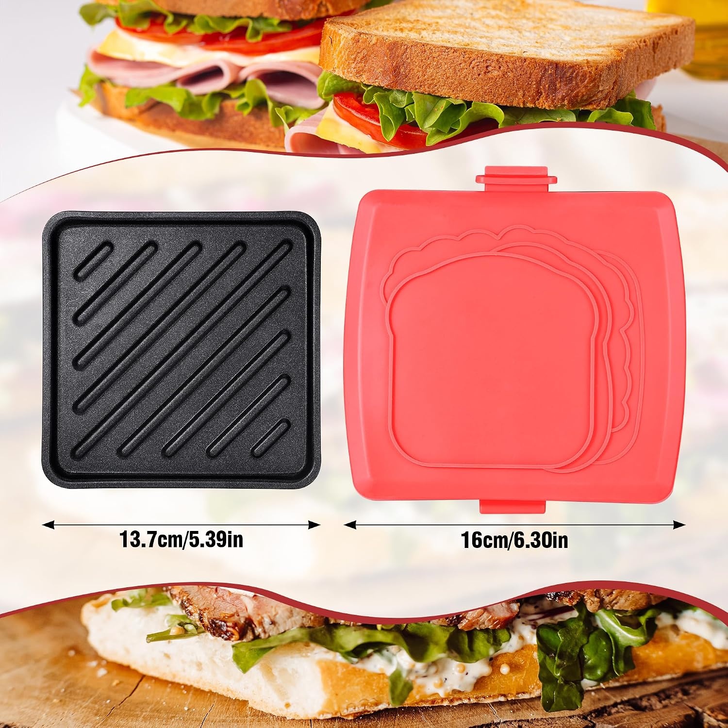 Magnetron Tosti-ijzer & Paninigrill (32% Korting!)