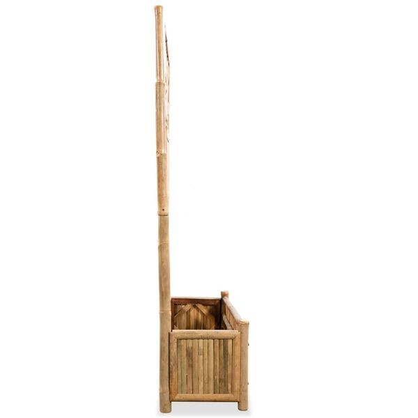 Verhoogde Bamboe Plantenbak met Rek 70 cm - 53% Korting