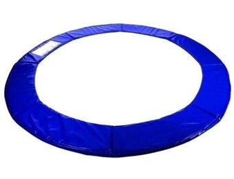 Trampolinerand Afdekking 244 cm Blauw - 15mm Dik, 30cm Breed