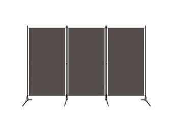Kamerscherm 3 panelen 260x180 cm Antraciet - 33% Korting