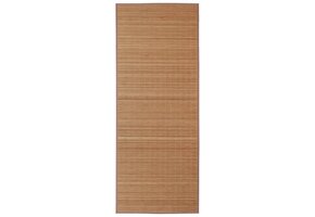VidaXL Bamboe Tapijt Bruin 160x230 cm (41% Korting)