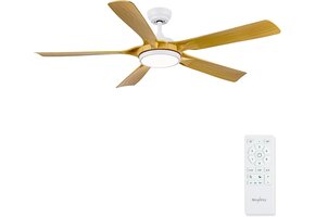 Newday 56inch Houten Plafondventilator met LED en 34% Korting