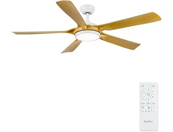 Newday 56inch Houten Plafondventilator met LED en 34% Korting