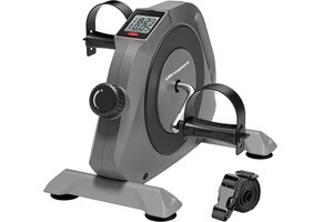 Mini Hometrainer Arm-/Beentrainer Zwart/Grijs met LCD - 53% Korting
