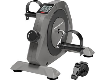 Mini Hometrainer Arm-/Beentrainer Zwart/Grijs met LCD - 53% Korting