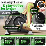 Mini Hometrainer Arm-/Beentrainer Zwart/Grijs met LCD - 53% Korting