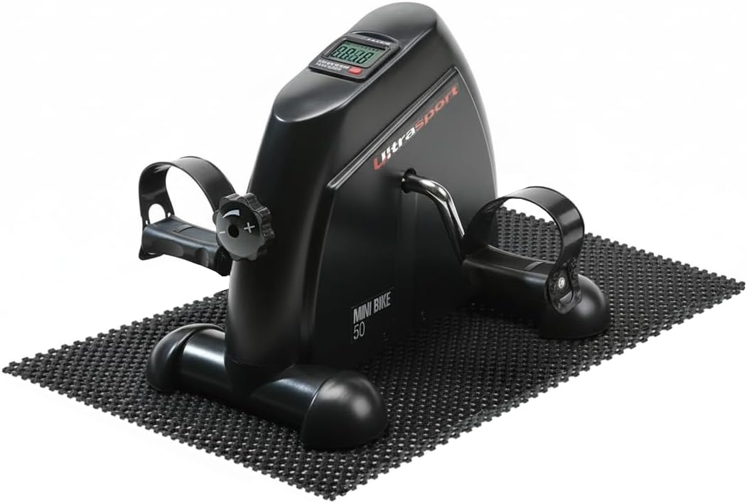 Mini Hometrainer Arm-/Beentrainer Zwart/Grijs met LCD - 53% Korting